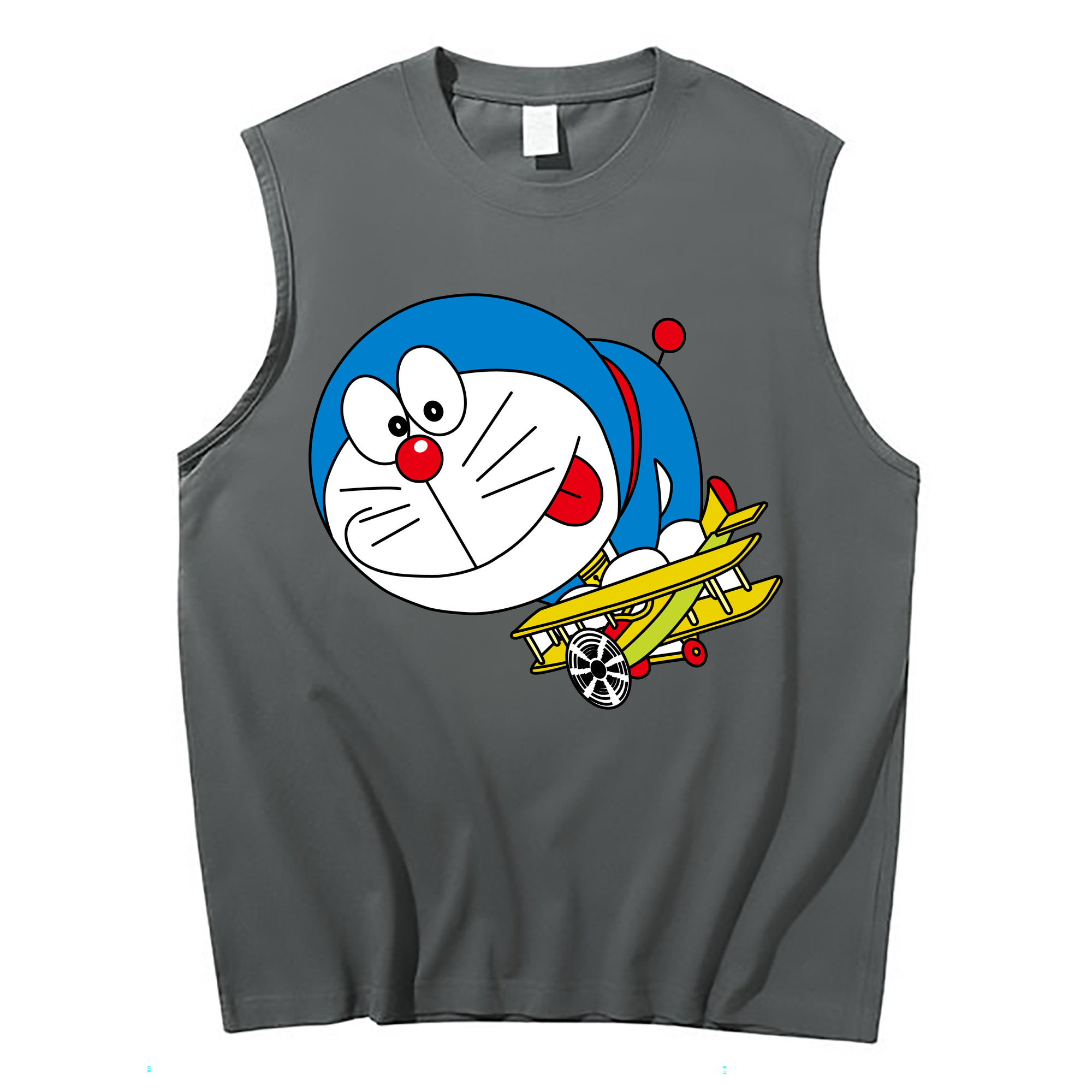 （画像用） ドラえもん Doraemon コットン100％タンクトップ（フロントプリント）